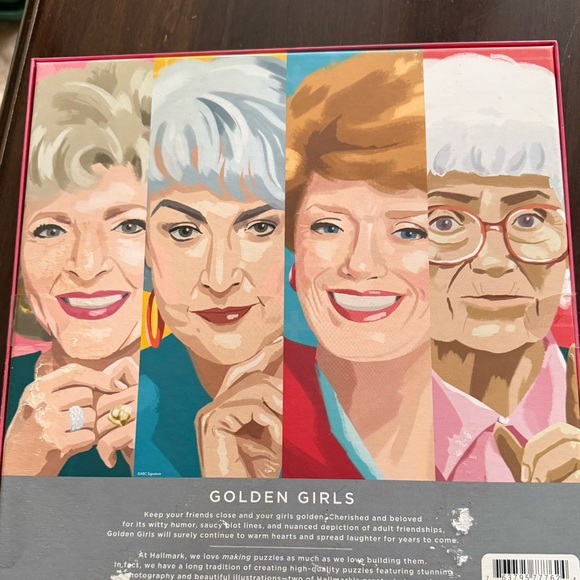 Golden Girls Colorful Puzzle by Hallmark - Picture 2 of 2